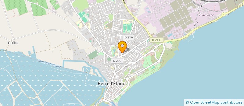 localisation de l'entreprise TAIMAN à BERRE-L'ETANG