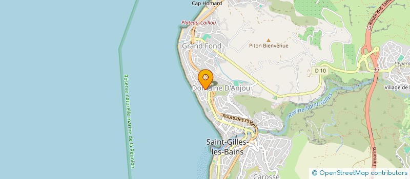 localisation de l'entreprise TAIME AIRSTAR 974  SAINT-PAUL