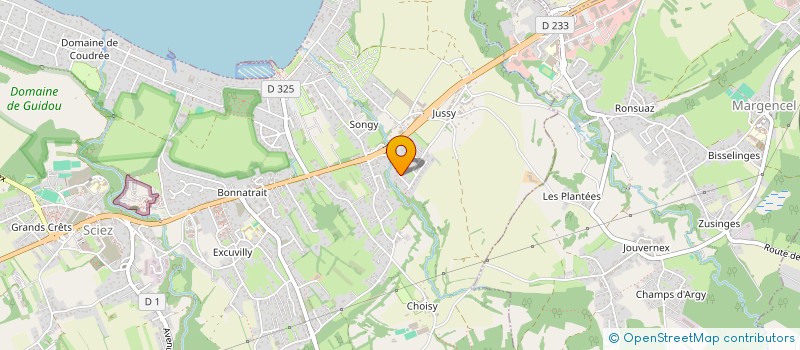 localisation de l'entreprise TAIN AGUZZOLI  SCIEZ