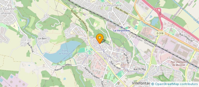 localisation de l'entreprise TAINA FAGARD  VILLEFONTAINE