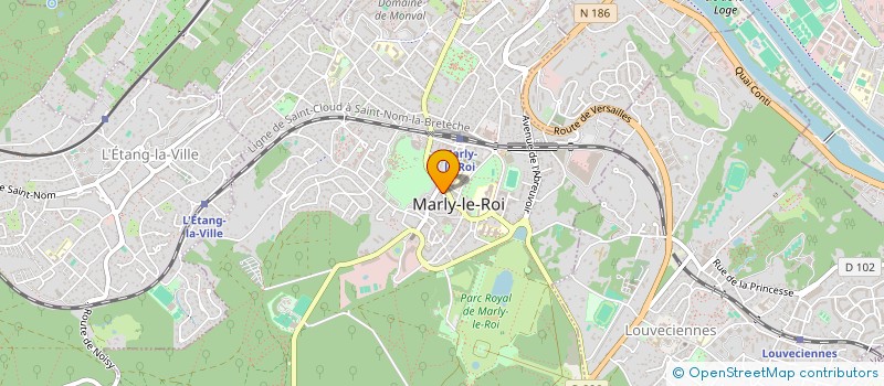 localisation de l'entreprise TAINE 12  MARLY-LE-ROI