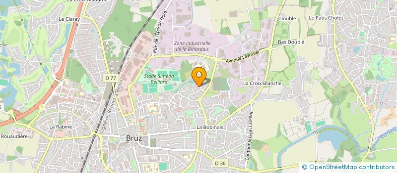 localisation de l'entreprise TAINIX  BRUZ