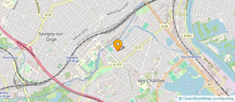 localisation de l'entreprise TAINO SOLUTIONS  VIRY-CHATILLON