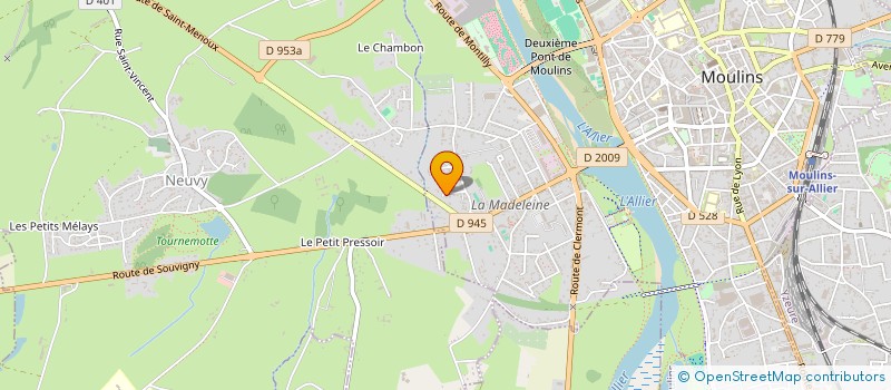 localisation de l'entreprise TAIQUITISY à MOULINS
