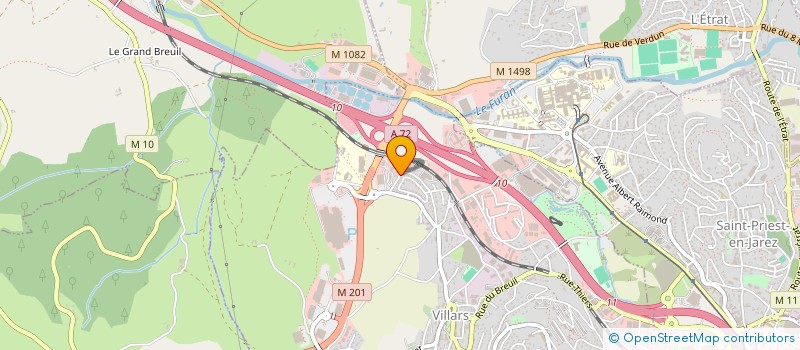 localisation de l'entreprise TAIRI SOUBEYRAND INDUSTRIEL  VILLARS