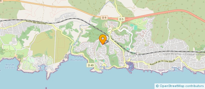 localisation de l'entreprise TAIROSSA  SAUSSET-LES-PINS