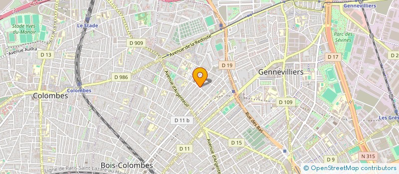 localisation de l'entreprise TAIS TOI ET RAME à ASNIERES-SUR-SEINE