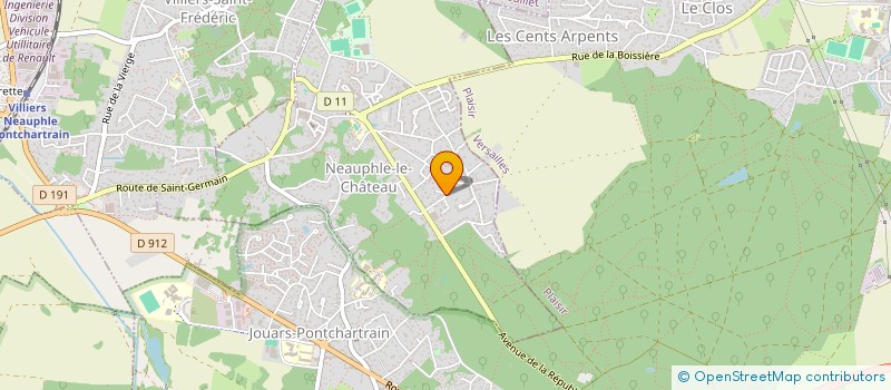 localisation de l'entreprise TAISHOKU CONSEIL  NEAUPHLE-LE-CHATEAU