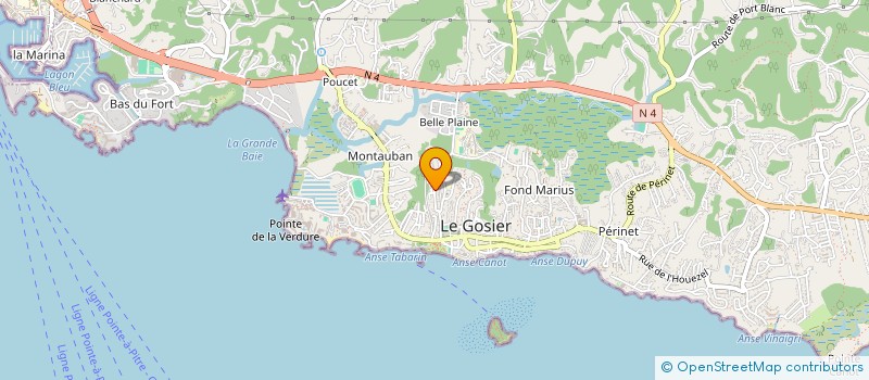 localisation de l'entreprise TAITE DE L'ART à LE GOSIER