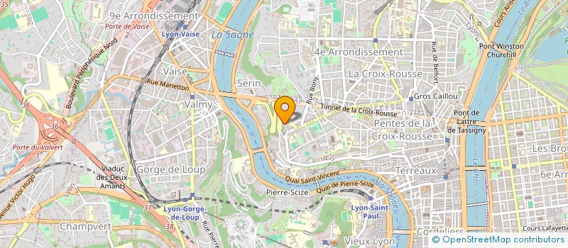 localisation de l'entreprise TAITE PAILLET ARCHITECTES  LYON