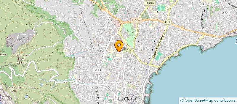 localisation de l'entreprise TAIZO COACHING  LA CIOTAT