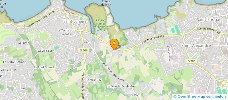 localisation de l'entreprise TAJ  SAINT-LUNAIRE