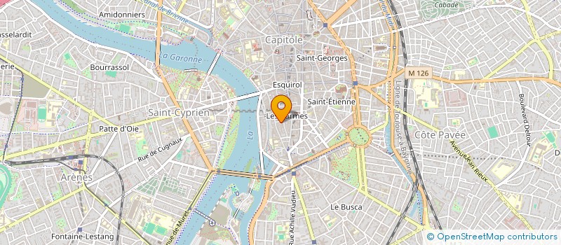 localisation de l'entreprise TAJ  TOULOUSE