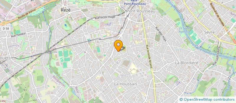 localisation de l'entreprise TAJ  REZE