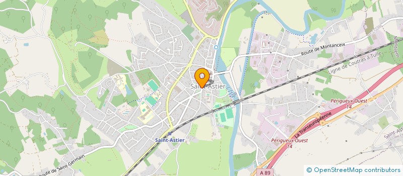 localisation de l'entreprise TAJ MAHAL 24  SAINT-ASTIER