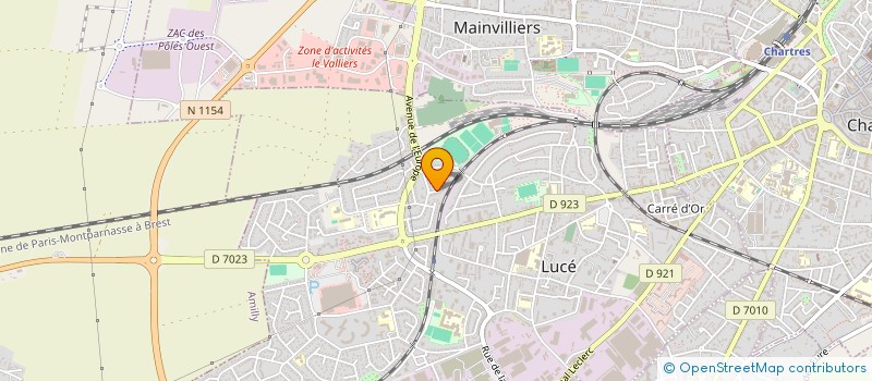 localisation de l'entreprise TAJ TRANSPORTS à LUCE