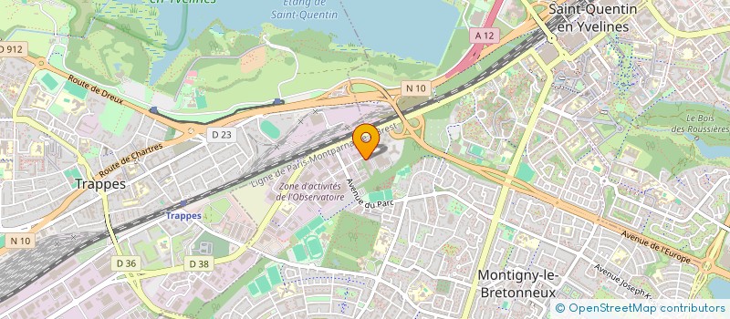 localisation de l'entreprise TAJIR  MONTIGNY-LE-BRETONNEUX