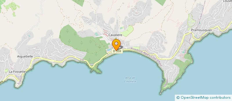 localisation de l'entreprise TAK à LE LAVANDOU