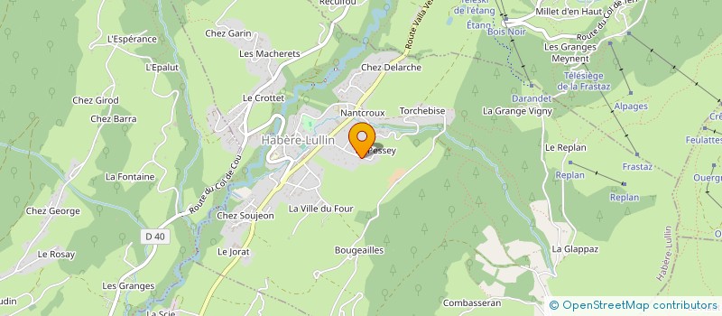 localisation de l'entreprise TAK IMMO  HABERE-LULLIN