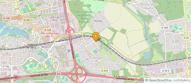 localisation de l'entreprise TAKA  COLLEGIEN