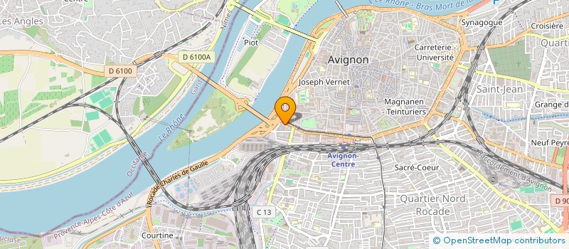 localisation de l'entreprise TAKAMAKA  AVIGNON