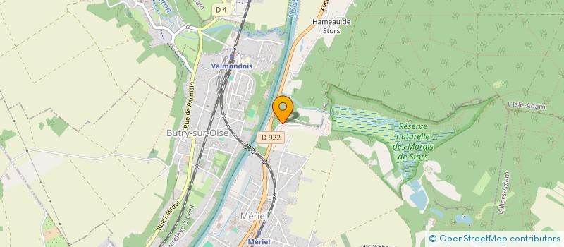 localisation de l'entreprise TAKAMAKA INVEST  MERIEL