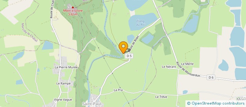 localisation de l'entreprise TAKAPPART  SAINT-PAUL-D'UZORE