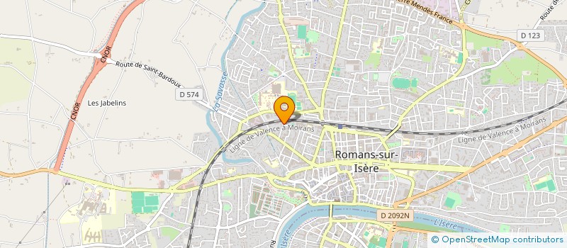 localisation de l'entreprise TAKARA & CO  ROMANS-SUR-ISERE