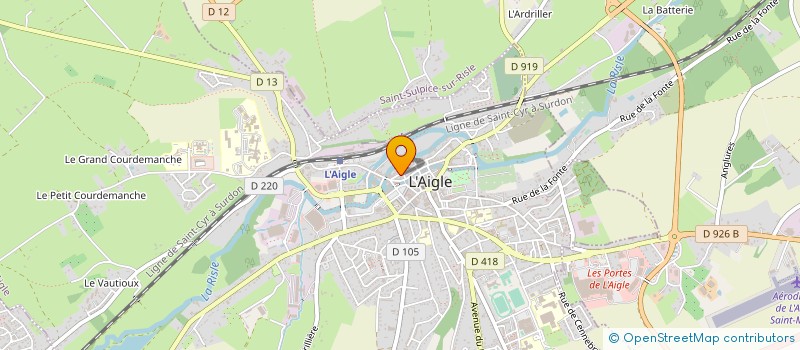 localisation de l'entreprise TAKARYA WLD à L'AIGLE