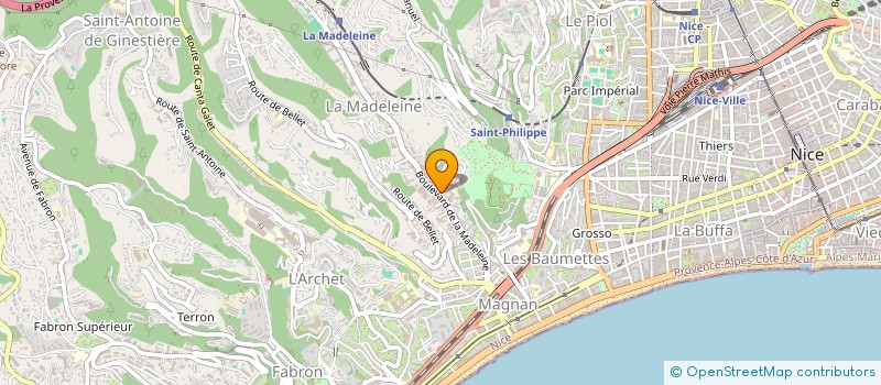 localisation de l'entreprise TAKASSIM à NICE