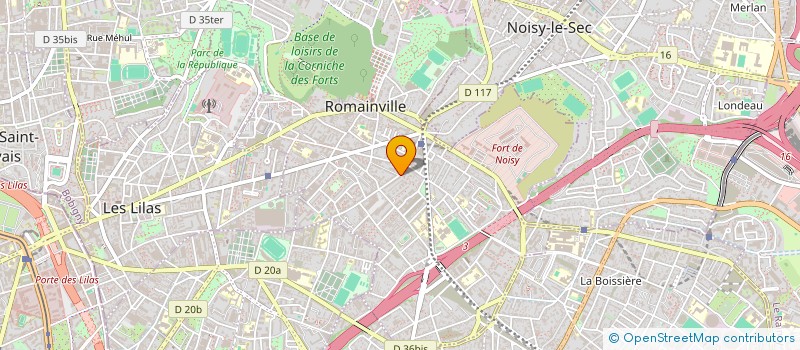 localisation de l'entreprise TAKASSIT à ROMAINVILLE