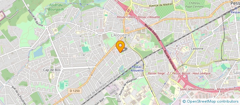 localisation de l'entreprise TAKAYAKA  PESSAC