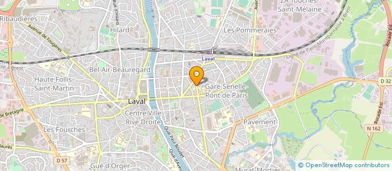 localisation de l'entreprise TAKE EASY à LAVAL