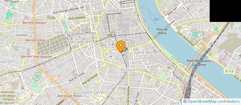 localisation de l'entreprise TAKE-OFF  BORDEAUX