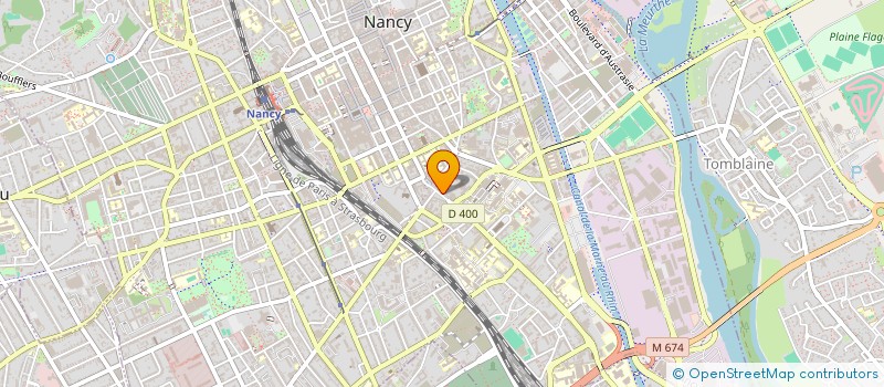 localisation de l'entreprise TAKE OFF  NANCY