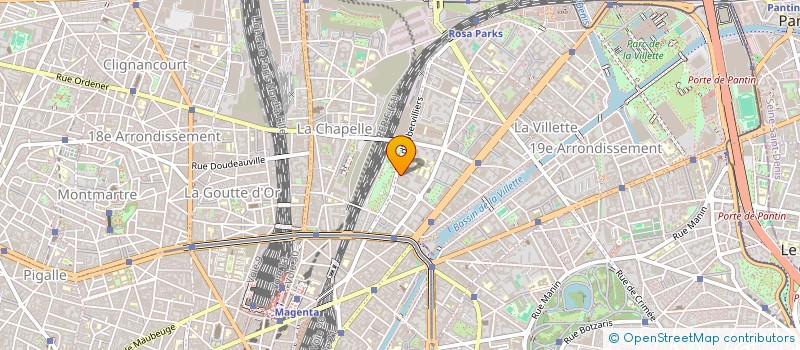 localisation de l'entreprise TAKE OFF EDITIONS  PARIS