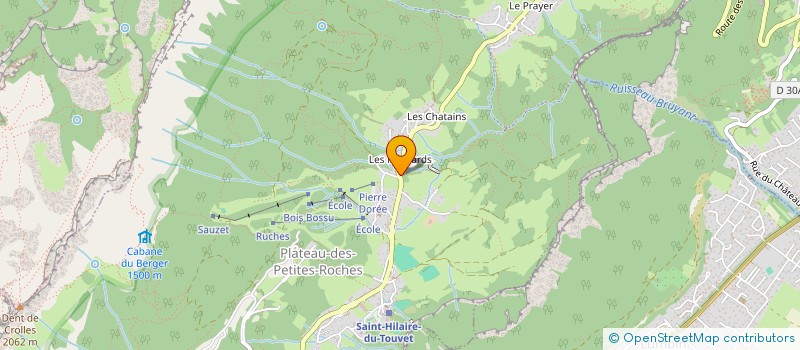 localisation de l'entreprise TAKE OFF GENERATION  PLATEAU-DES-PETITES-ROCHES