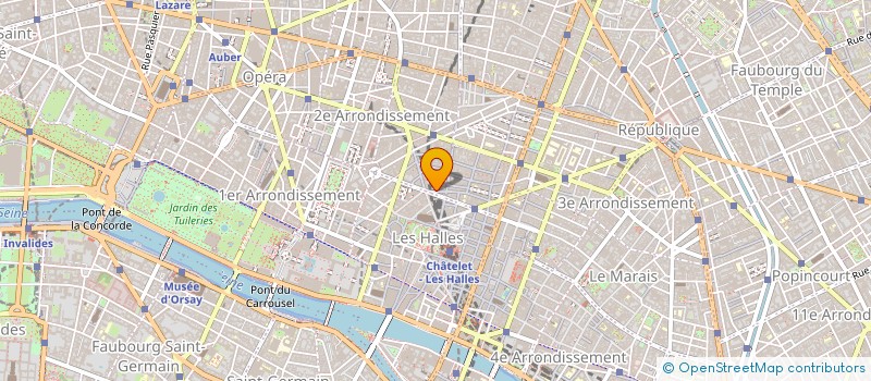 localisation de l'entreprise TAKE OVER à PARIS