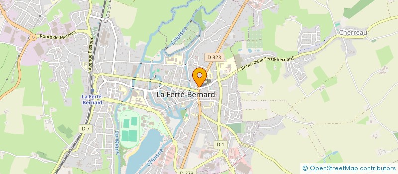 localisation de l'entreprise TAKE YOUR PHONE REPARATION  LA FERTE-BERNARD