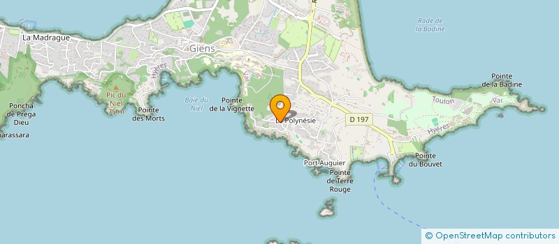 localisation de l'entreprise TAKEAWAY DESIGN à HYERES