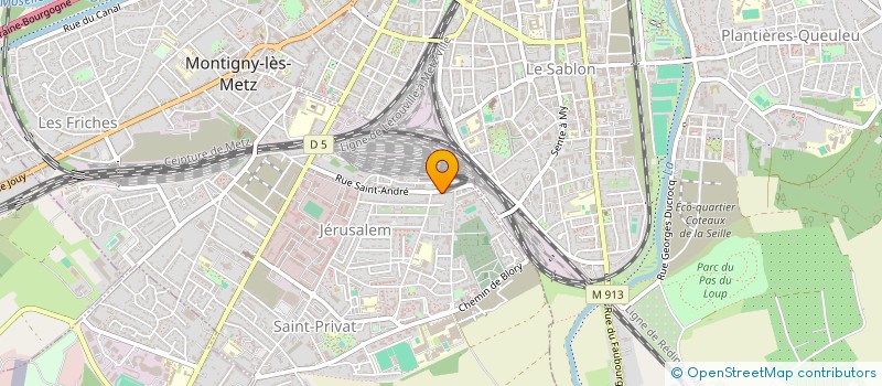 localisation de l'entreprise TAKEDAY'S à MONTIGNY-LES-METZ