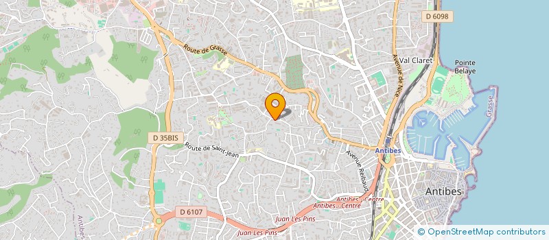 localisation de l'entreprise TAKEMUSU AIKIDO ANTIBES  ANTIBES