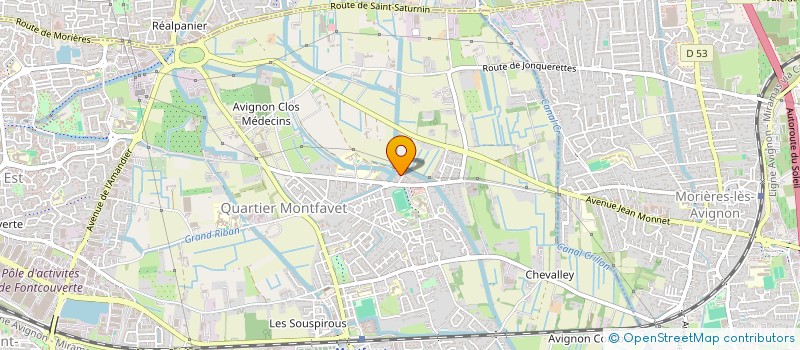 localisation de l'entreprise TAKEN INVEST  AVIGNON