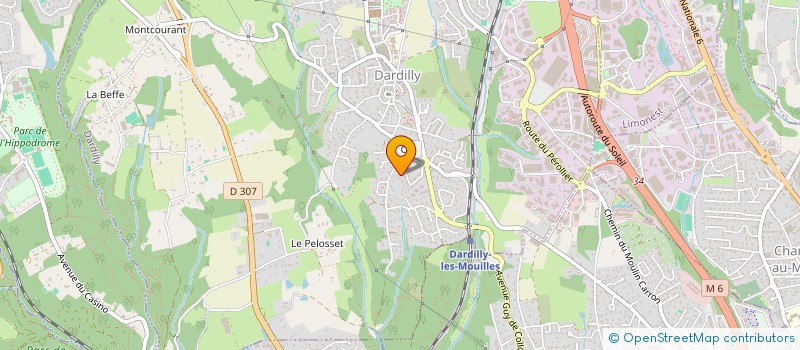 localisation de l'entreprise TAKENGA à DARDILLY
