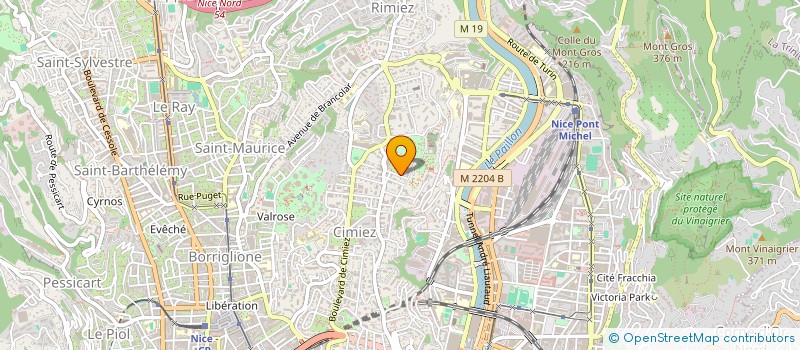 localisation de l'entreprise TAKEO à NICE