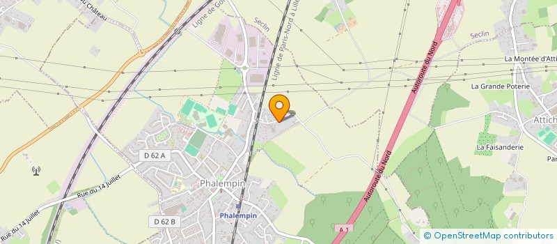 localisation de l'entreprise TAKEO  PHALEMPIN