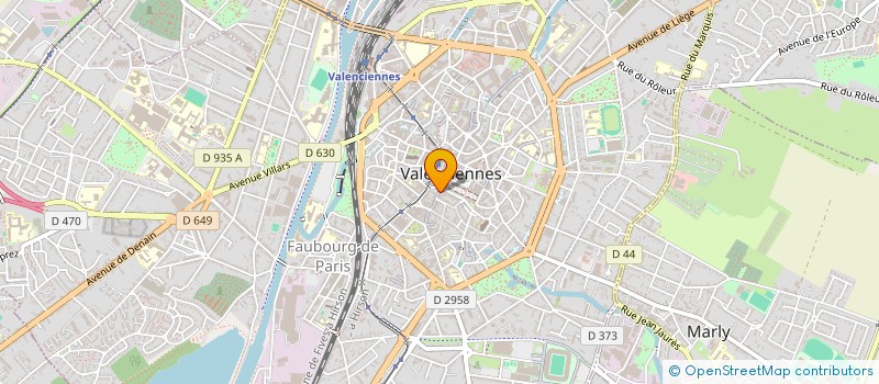 localisation de l'entreprise TAKEOFF à VALENCIENNES