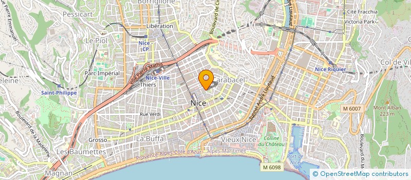localisation de l'entreprise TAKEOFF MEDIAS à NICE