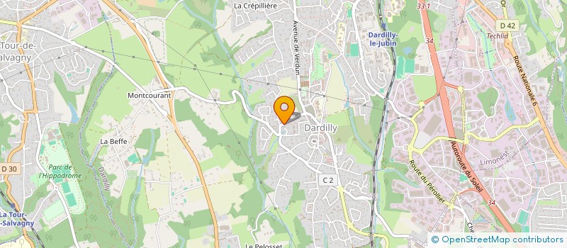 localisation de l'entreprise TAKEOVER  DARDILLY