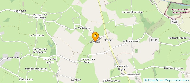 localisation de l'entreprise TAKEPE  SAUSSEMESNIL